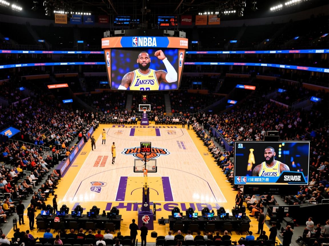 湖人赢球尼克斯,詹姆斯统御全场 第2张