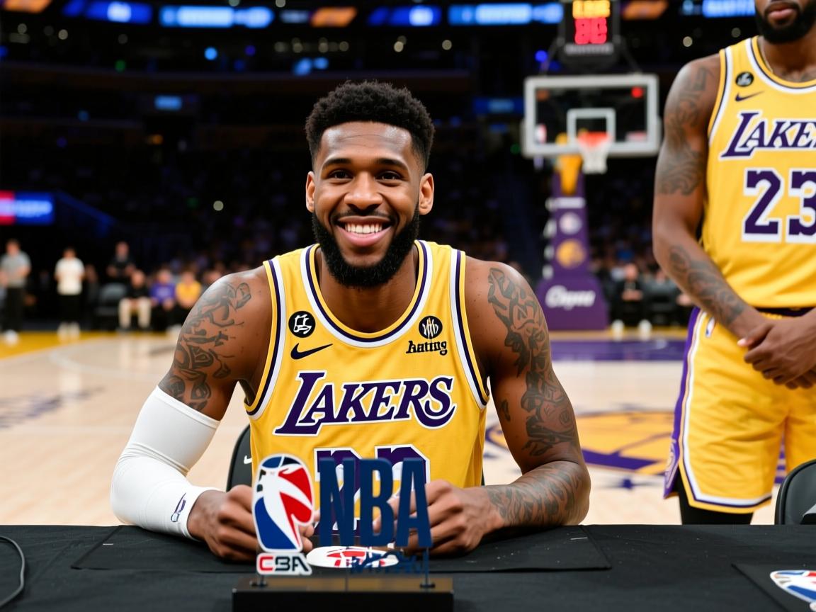 湖人正式宣布签下新秀小前锋 第1张