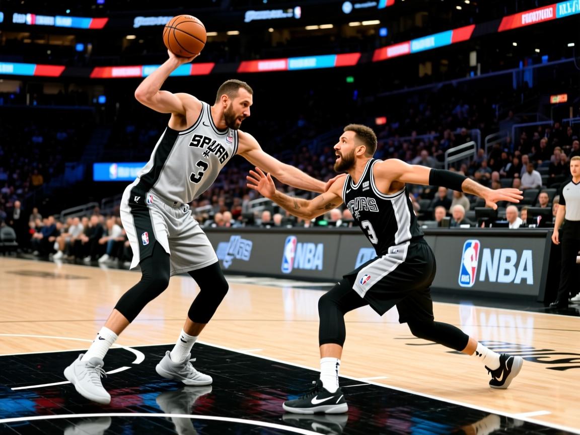 马刺击败爵士，老将吉诺比利助攻频频