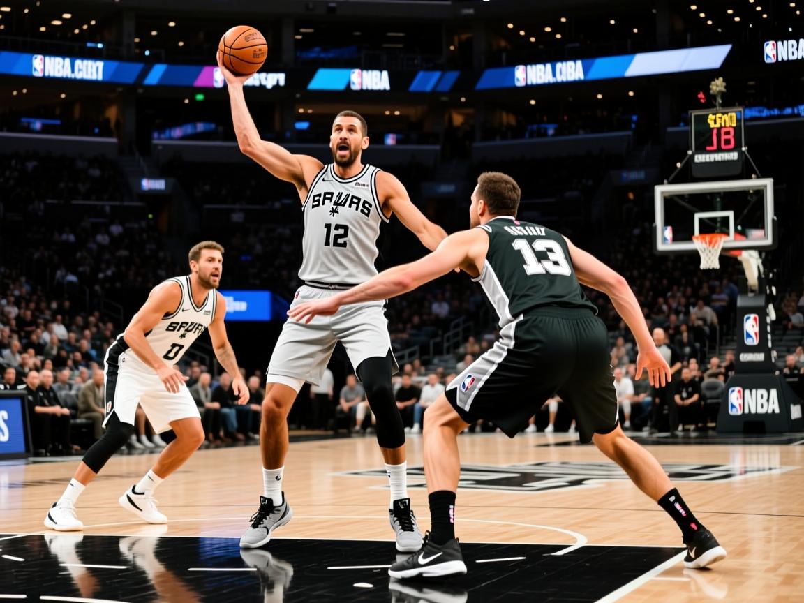 马刺击败爵士,老将吉诺比利助攻频频